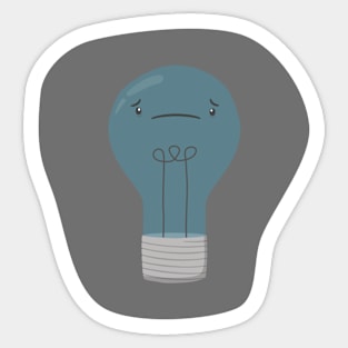 Light bulb Sticker